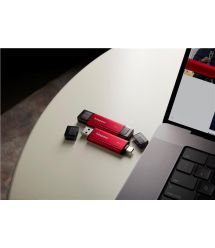 Kingston Портативний SSD Kingston 1TB USB 3.2 Gen 2 Dual USB-A R1050/W950MB/s