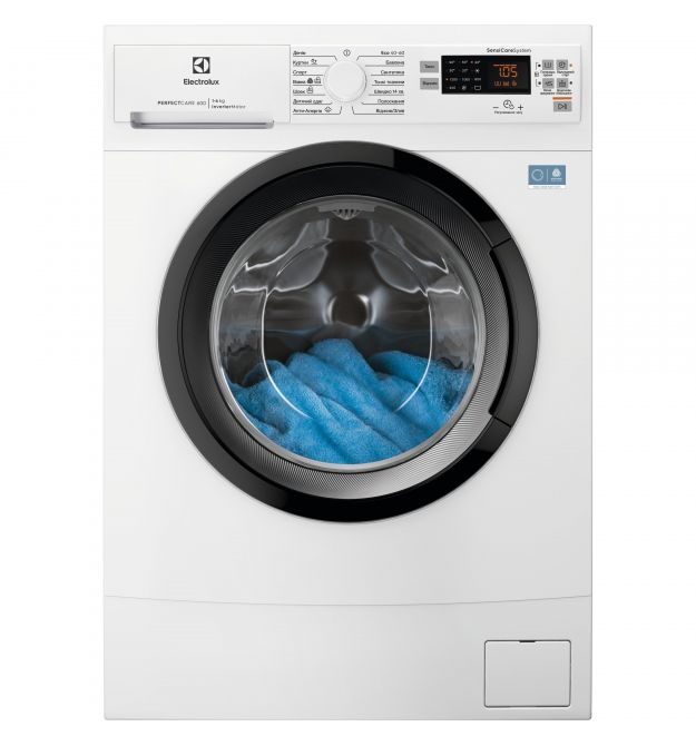 Electrolux Electrolux WM front load, 6kg, 1200, A, 41cm, display, invertor, white