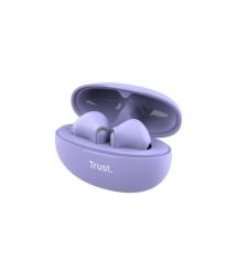 Trust Наушники Trust Yavi Earphones BT 5.3, ENC, SBC, Mic, Фиолетовый