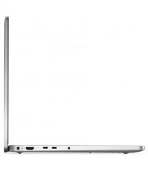 Dell Ноутбук Dell Pro 16 16" FHD+ IPS AG, AMD R5-340, 16GB, F512GB, UMA, Win11P, сріблястий