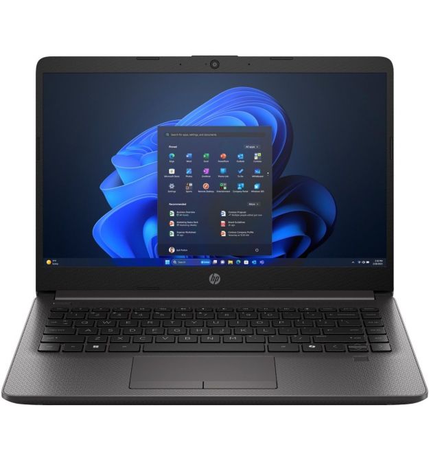 HP Notebook 240R-G9 14" FHD IPS AG, Intel 5-120U, 16GB, F512GB, UMA, Win11, black