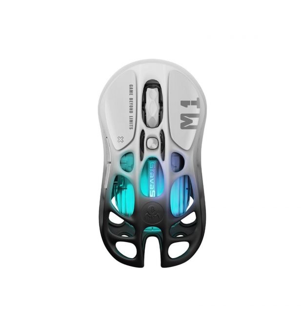 GravaStar Мышь Mercury M1 Pro, magnesium alloy body, BT/WL/USB-A, RGB, Gradient Black