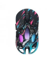 GravaStar Мышь Mercury X Pro, 8K, BT/WL/USB-A, RGB, Neon Graffiti