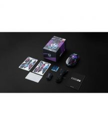 GravaStar Мышь Mercury X Pro, 8K, BT/WL/USB-A, RGB, Neon Graffiti