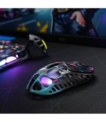 GravaStar Мышь Mercury X Pro, 8K, BT/WL/USB-A, RGB, Neon Graffiti