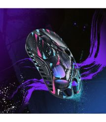 GravaStar Мышь Mercury X Pro, 8K, BT/WL/USB-A, RGB, Neon Graffiti