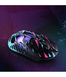 GravaStar Мышь Mercury X Pro, 8K, BT/WL/USB-A, RGB, Neon Graffiti