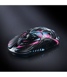 GravaStar Мышь Mercury X Pro, 8K, BT/WL/USB-A, RGB, Neon Graffiti