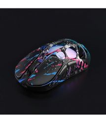 GravaStar Мышь Mercury X Pro, 8K, BT/WL/USB-A, RGB, Neon Graffiti