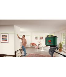 Bosch Нiвелiр лазерний Bosch до 24м ±0.4мм/м зелений промінь штатив та чохол 0.560кг