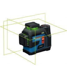 Bosch Нівелір лазерний Bosch GLL 12V-100-33 CG 12В/4АА до 30м ±0.3мм/м зелений промінь чохол 1.76кг