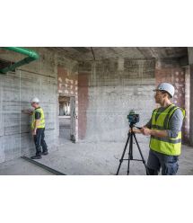 Bosch Нівелір лазерний Bosch GLL 12V-100-33 CG 12В/4АА до 30м ±0.3мм/м зелений промінь чохол 1.76кг