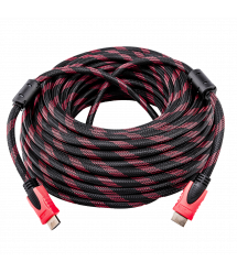 HDMI-HDMI 20,0м, Ver 1,4 for 3D, доп. оплетка