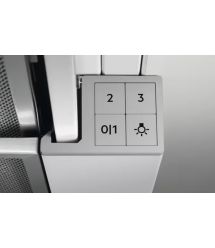 Electrolux Витяжка телескопічна, 59см, 410м.куб/год., білий