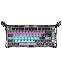 GravaStar Клавиатура механическая Mercury V75 Pro 80keys, Magnetic Jade Gaming, 8K, USB-A, RGB, Cyberpunk