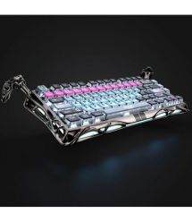 GravaStar Клавиатура механическая Mercury V75 Pro 80keys, Magnetic Jade Gaming, 8K, USB-A, RGB, Cyberpunk