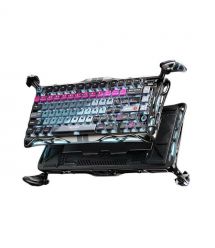 GravaStar Клавиатура механическая Mercury V75 Pro 80keys, Magnetic Jade Gaming, 8K, USB-A, RGB, Cyberpunk