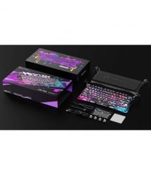 GravaStar Клавиатура механическая Mercury V75 Pro 80keys, Magnetic Jade Gaming, 8K, USB-A, RGB, Neon Graffiti