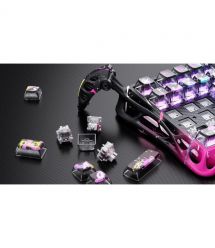GravaStar Клавиатура механическая Mercury V75 Pro 80keys, Magnetic Jade Gaming, 8K, USB-A, RGB, Neon Graffiti