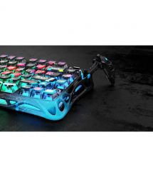 GravaStar Клавиатура механическая Mercury V75 Pro 80keys, Magnetic Jade Gaming, 8K, USB-A, RGB, Neon Graffiti