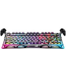 GravaStar Клавиатура механическая Mercury V75 Pro 80keys, Magnetic Jade Gaming, 8K, USB-A, RGB, Neon Graffiti