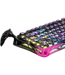 GravaStar Клавиатура механическая Mercury V75 Pro 80keys, Magnetic Jade Gaming, 8K, USB-A, RGB, Neon Graffiti