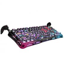 GravaStar Клавиатура механическая Mercury V75 Pro 80keys, Magnetic Jade Gaming, 8K, USB-A, RGB, Neon Graffiti