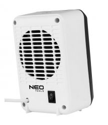 Neo Tools Neo Tools Electric Tabletop Fan Heater, 600W, Thermostat, White, 0.62kg