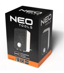 Neo Tools Neo Tools Electric Tabletop Fan Heater, 600W, Thermostat, White, 0.62kg
