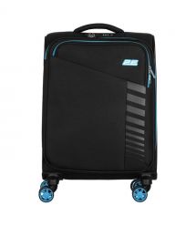 2E Валіза 2E, Trek, поліестер, мала, 35л, TSA, 4 колеса, чорний
