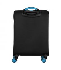 2E Валіза 2E, Trek, поліестер, мала, 35л, TSA, 4 колеса, чорний