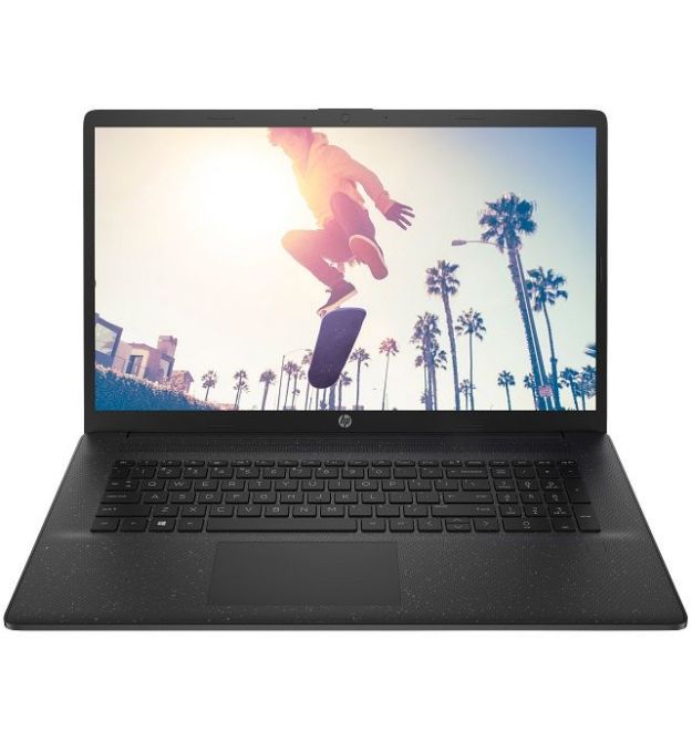 HP Notebook 17-cp2040ua 17.3" FHD IPS AG, AMD R5-7520U, 16GB, F1024GB, UMA, DOS, black