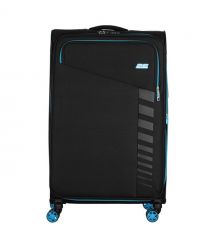 2E Валіза 2E, Trek, поліестер, велика, 97/117л, TSA, 4 колеса, EXP, чорний
