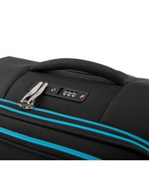2E Валіза 2E, Trek, поліестер, велика, 97/117л, TSA, 4 колеса, EXP, чорний