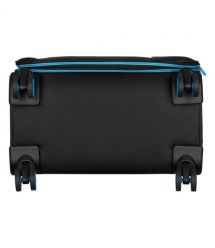 2E Валіза 2E, Trek, поліестер, середня, 64/78л, TSA, 4 колеса, EXP, чорний