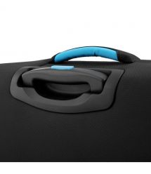 2E Набір валіз 2E, Trek, (M+S), TSA, 4 колеса, + 2 рюкзаки Cabin (2E-BPET-CABIN-BK), поліестр, чорний