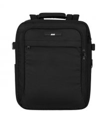 2E Набір валіз 2E, Trek, (M+S), TSA, 4 колеса, + 2 рюкзаки Cabin (2E-BPET-CABIN-BK), поліестр, чорний