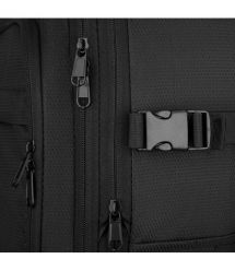 2E Набір валіз 2E, Trek, (M+S), TSA, 4 колеса, + 2 рюкзаки Cabin (2E-BPET-CABIN-BK), поліестр, чорний