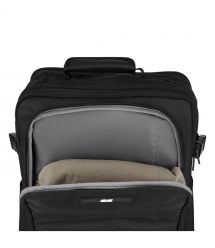 2E Набір валіз 2E, Trek, (L+M+S), TSA, 4 колеса, + 3 рюкзаки Cabin (2E-BPET-CABIN-BK), поліестр, чорний