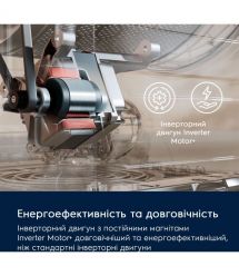 Electrolux Electrolux WM front load, 9kg, 1400, A, 66cm, display, invertor, white