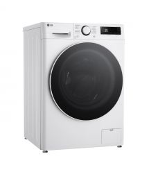 LG Стиральная машина фронтальная, 9кг, 1200, A, 48см, дисплей, пар, инвертор, белый