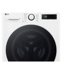 LG Стиральная машина фронтальная, 9кг, 1200, A, 48см, дисплей, пар, инвертор, белый