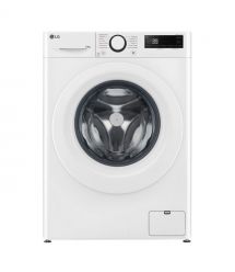 LG Стиральная машина фронтальная, 10кг, 1400, A, 57см, дисплей, пар, инвертор, белый