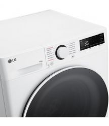 LG Стиральная машина фронтальная, 11кг, 1400, A, 57см, дисплей, пар, инвертор, белый