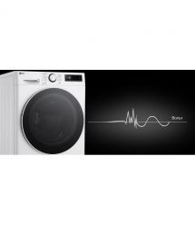 LG Стиральная машина фронтальная, 11кг, 1400, A, 57см, дисплей, пар, инвертор, белый