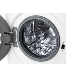 LG Стиральная машина фронтальная, 10кг, 1400, A, 57см, дисплей, пар, инвертор, белый