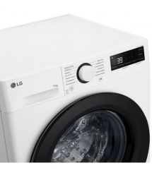 LG Стиральная машина фронтальная, 11кг, 1400, A, 57см, дисплей, пар, инвертор, белый