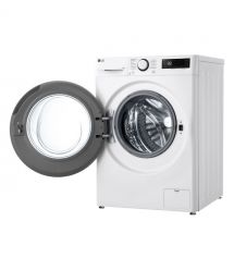 LG Стиральная машина фронтальная, 11кг, 1400, A, 57см, дисплей, пар, инвертор, белый
