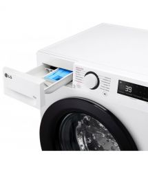 LG Стиральная машина фронтальная, 11кг, 1400, A, 57см, дисплей, пар, инвертор, белый