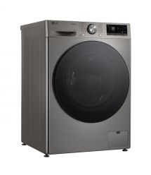 LG Стиральная машина фронтальная, 11кг, 1400, A, 57см, дисплей, пар, инвертор, серебристый